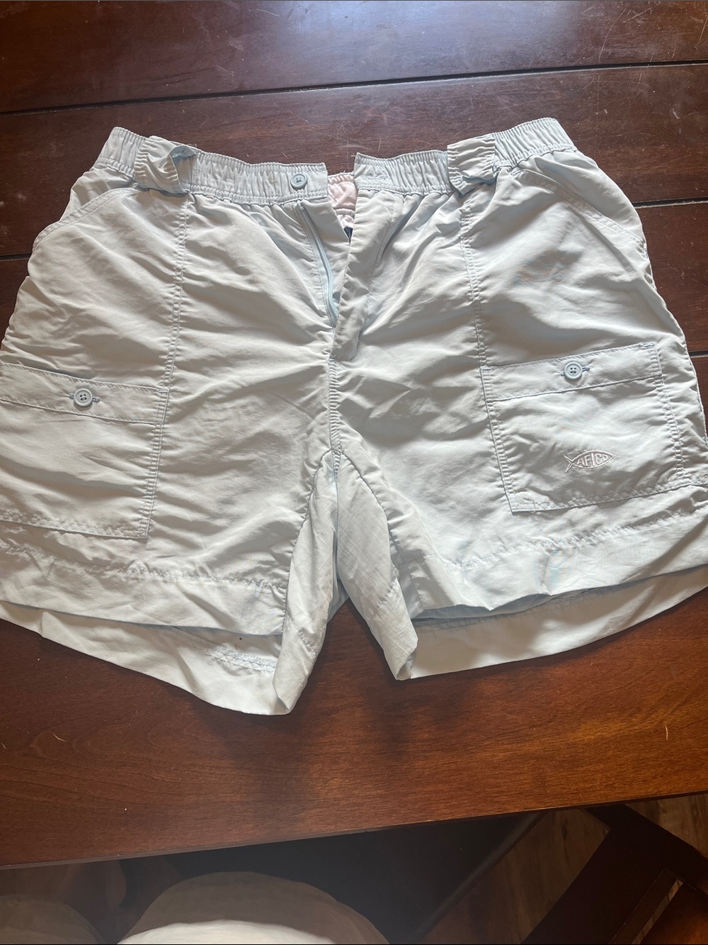 AFTCO Light Blue Men’s Fishing Shorts